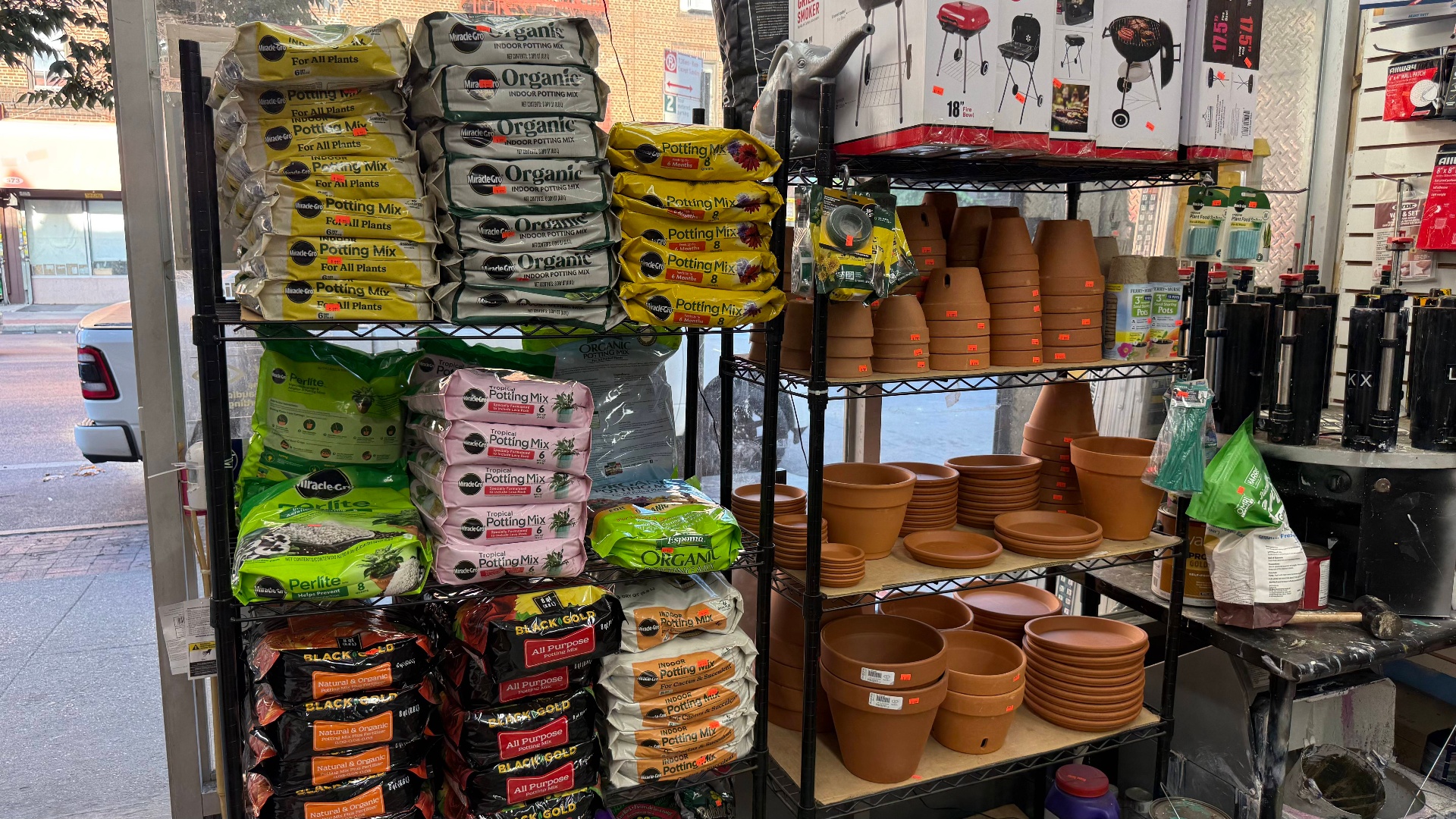 Inside Flat Hardware on Flatbush Avenue